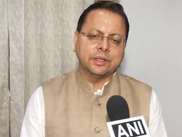 Uttarakhand CM Pushkar Singh Dhami (Photo/ANI)