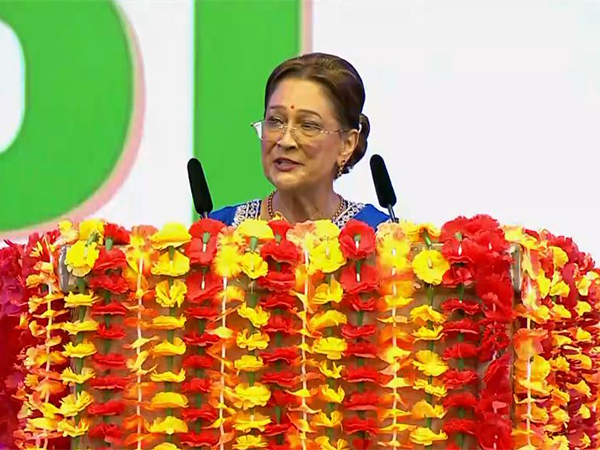Trinidad and Tobago Prime Minister Kamla Persad-Bissessar (Image Credit: ANI/DD News)