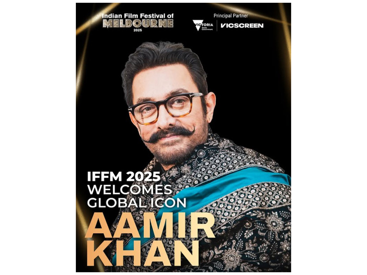 Aamir Khan poster IFFM 2025 (Photo/Instagram@iffmelbourne)