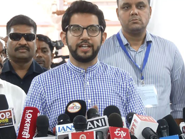 Shiv Sena (UBT) leader Aaditya Thackeray (Photo/ANI)