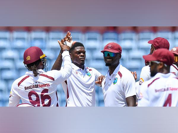 West Indies team celebrating after taking a wicket (Photo: ICC)