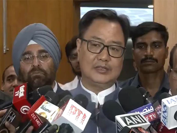  Union Minister of Minority Affairs Kiren Rijiju. (Photo/ANI)