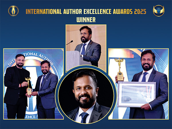 Dr. Kurian Ninan Receives International Author Excellence Award