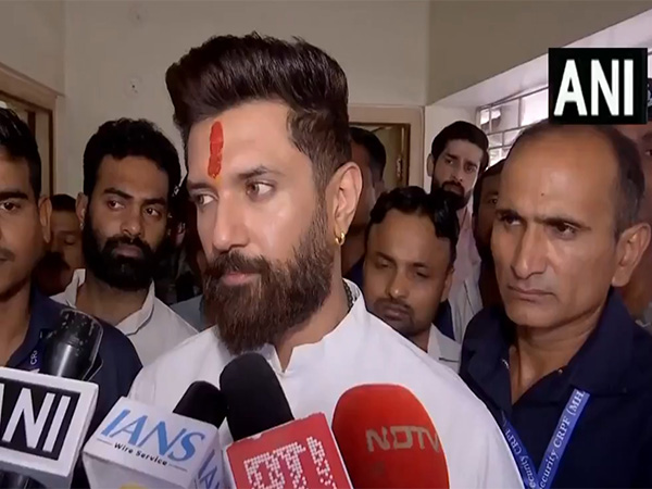 Union Minister Chirag Paswan (Photo/ANI)