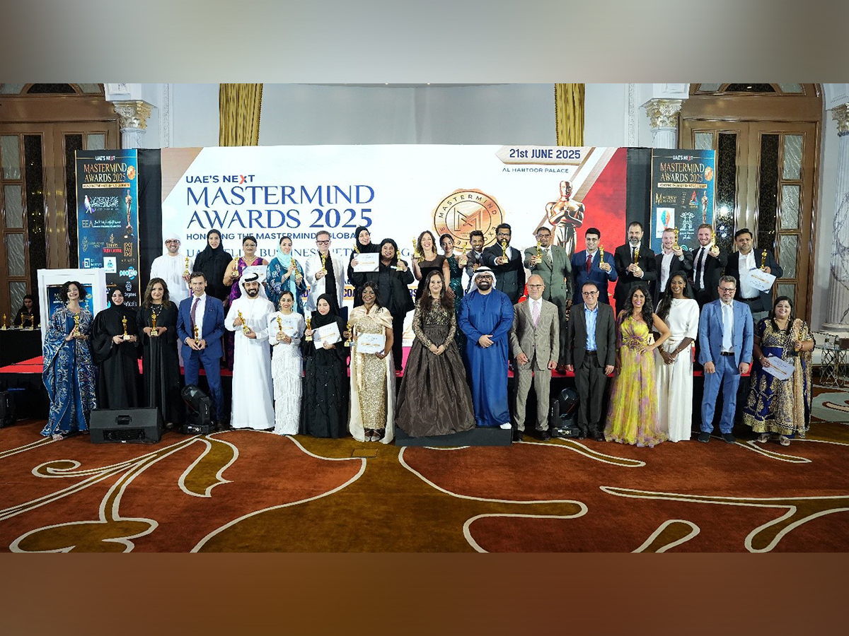 UAE’s Next MasterMind Awards 2025 Unites Icons of Influence, Innovation, and Global Leadership in Dubai 