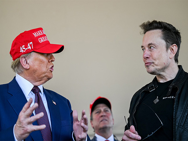 US President Donald Trump (on left) with Elon Musk (on right) (Source: Reuters) US President Donald Trump (on left) with Elon Musk (on right) (Source: Reuters)