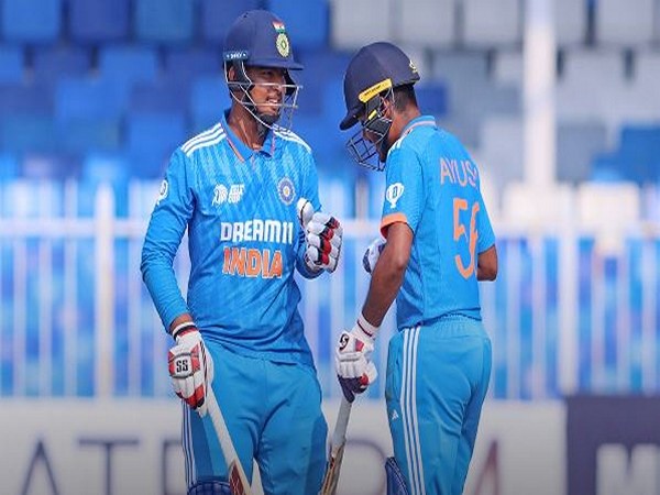 India Under-19 players Vaibhav Suryavanshi and Ayush Mhatre (Photo: @ACCMedia1/X)