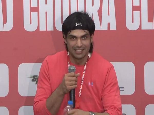 Neeraj Chopra. (Photo- ANI)