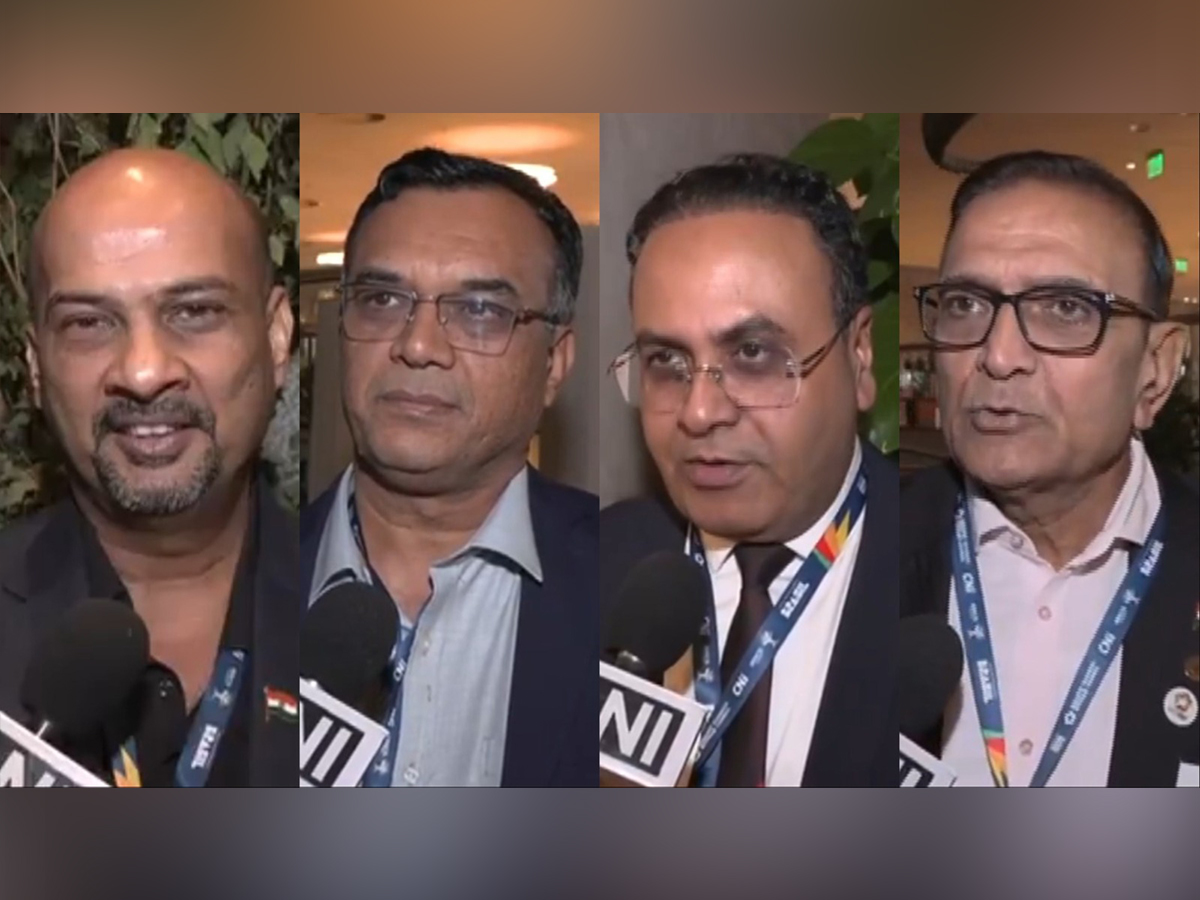 Indian business leaders (Photo/ANI)