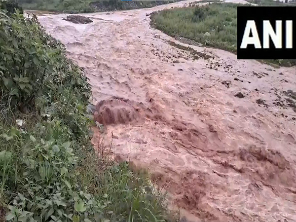 Visual of river after raifall (Photo/ANI)