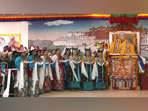 Tibetan refugees celebrating Dalai Lama’s birthday in Nepal (Photo/ANI)