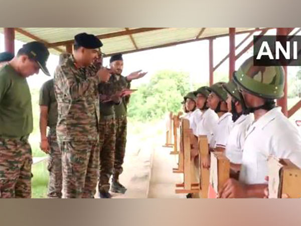  NCC cadets from remote areas participate in intensive training at Zorawar NCC Training Academy, Udhampur (Photo/ANI)