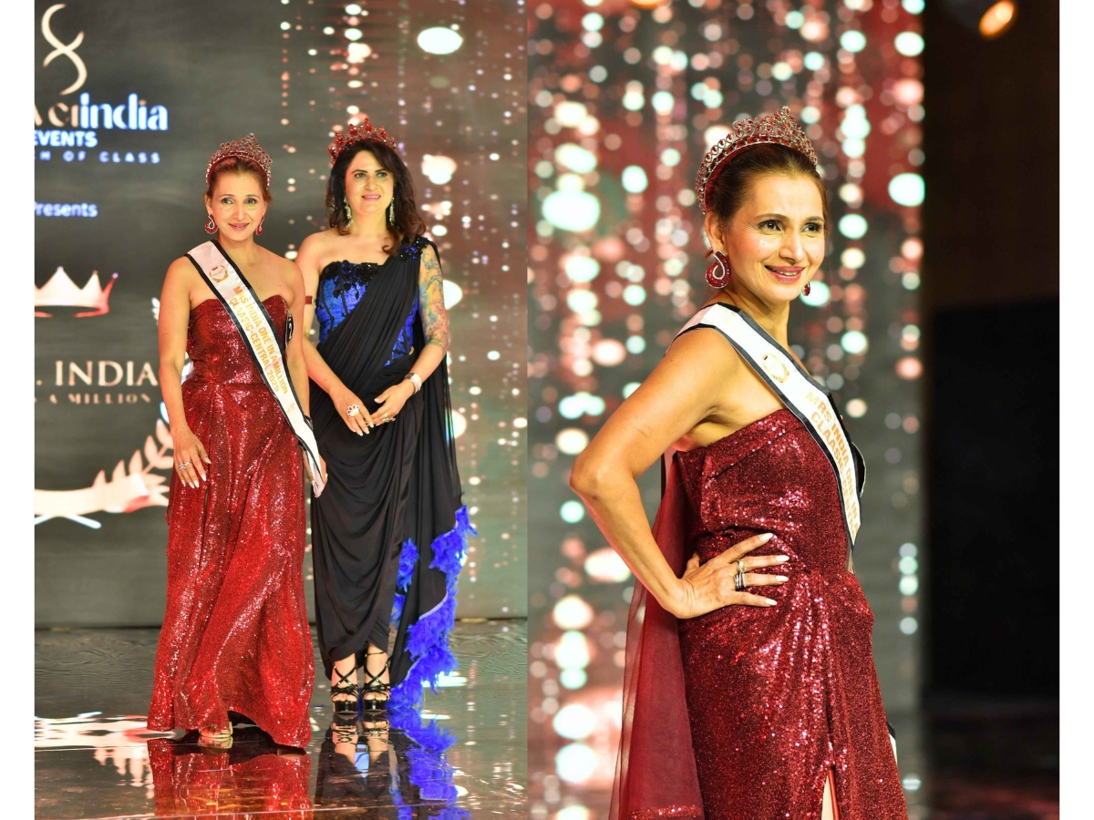 Mrs. India One in a Million 2025 – Season 5 Alka Goel, 58, Redefines Womanhood Zonal Winner (Central)