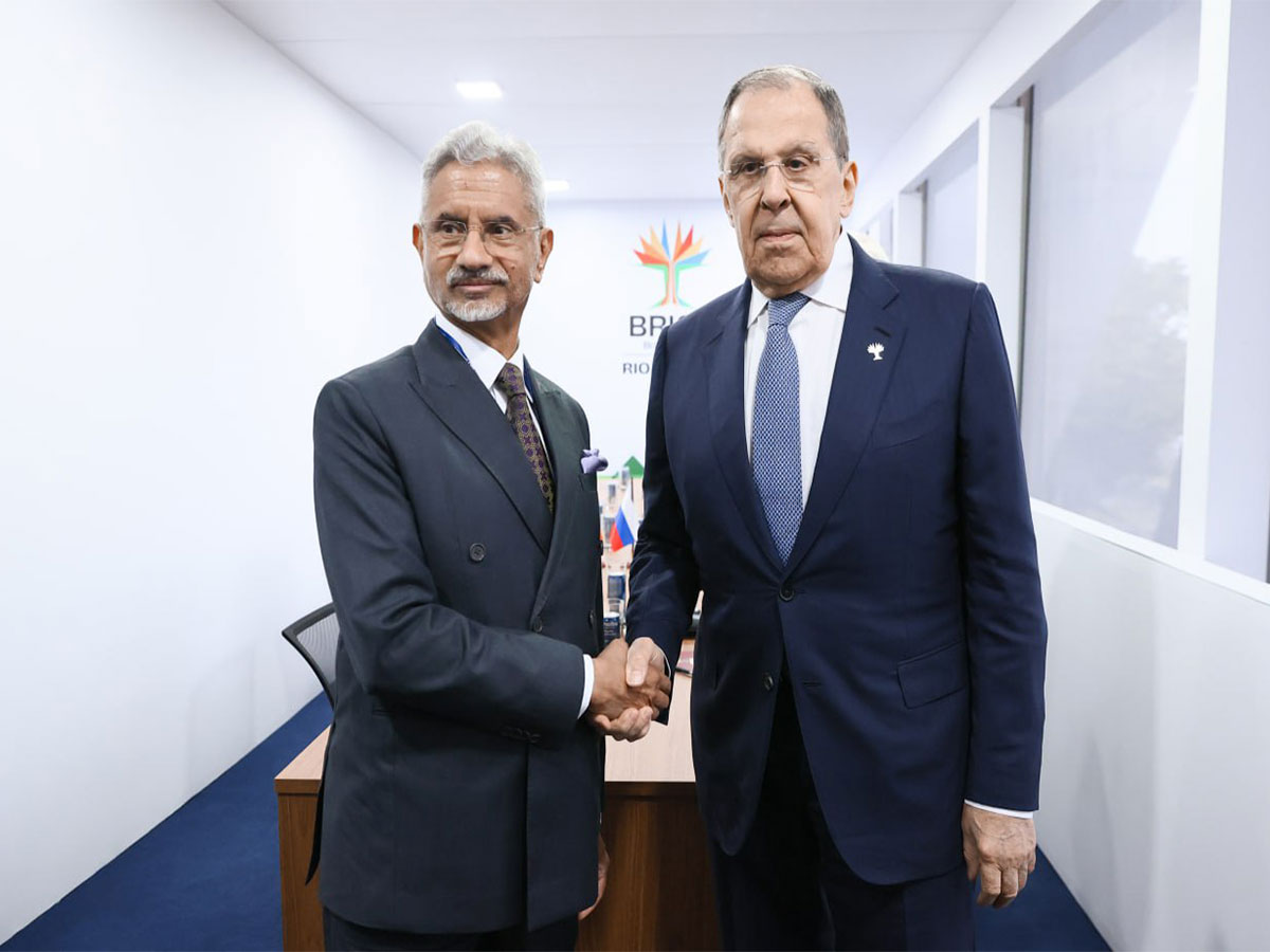 Russia’s Foreign Minister Sergey Lavrov and External Affairs Minister S Jaishankar (Image: X@mfa_russia)