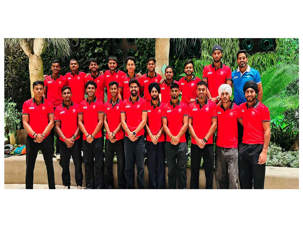 India A mens squad. (Photo: Hockey India) 