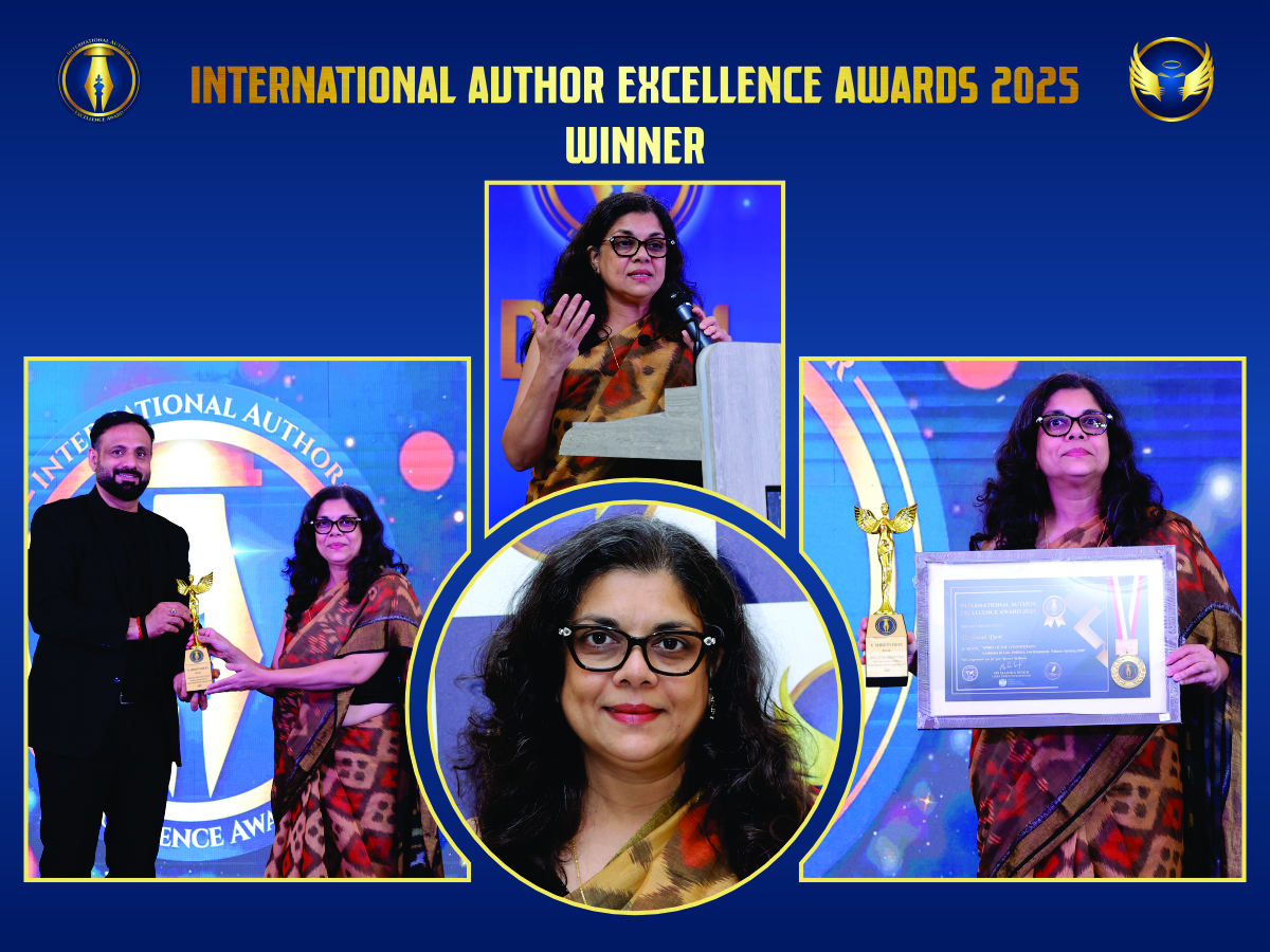 V. Shruti Devi Honoured at International Author Excellence Awards 2025