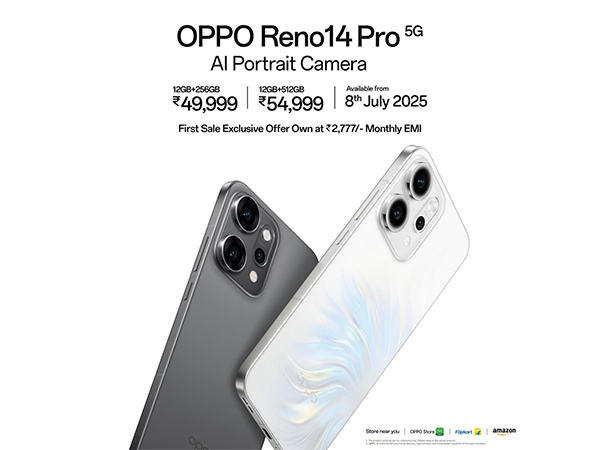 OPPO India Launches Reno14 Series with 3.5x Telephoto Camera, Wireless Charging, India First MediaTek Dimensity 8450, and much more