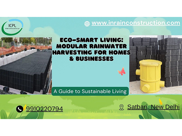 InRain Construction Pioneers Sustainable Water Solutions with Advanced Rainwater Harvesting Systems