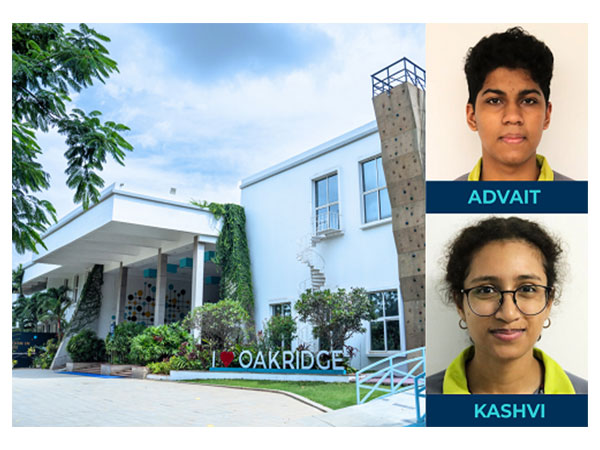 Kashvi and Advait from Oakridge scored 44 out of 45 in IBDP results
