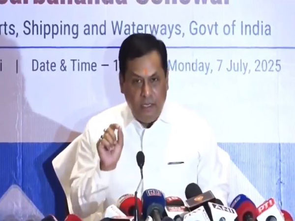 Union Shipping and Waterways Minister Sarbananda Sonowal (Photo/@sarbanandsonwal)