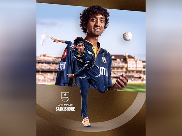  R Sai Kishore (Photo: X/@surreycricket)