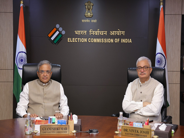 CEC Gyanesh Kumar and Election Commissioner Vivek Joshi (Photo/X@ECISVEEP) CEC Gyanesh Kumar and Election Commissioner Vivek Joshi (Photo/X@ECISVEEP)
