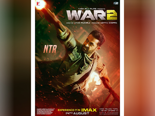 Jr NTR in 'War 2' (Image source: Instagram/@jrntr) Jr NTR in 'War 2' (Image source: Instagram/@jrntr)