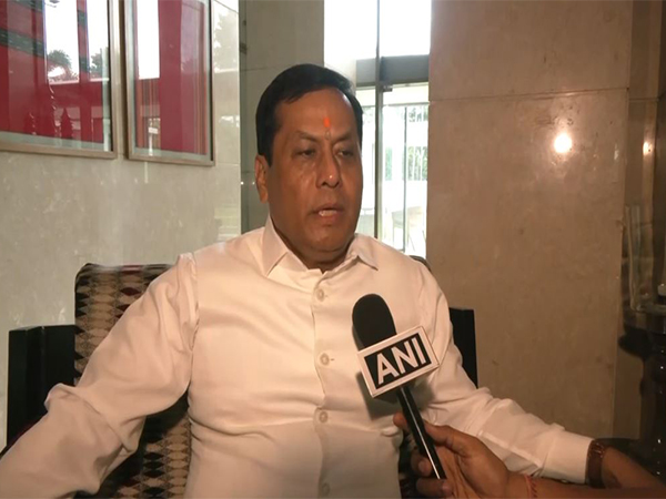 Union Minister of Ports, Shipping and Waterways, Sarbananda Sonowal. (Photo/ANI)