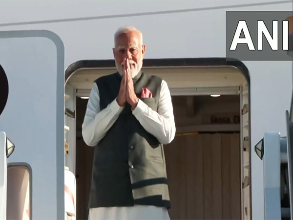 PM Narendra Modi emplanes for Brasilia (Image Credit: ANI/DDNews)