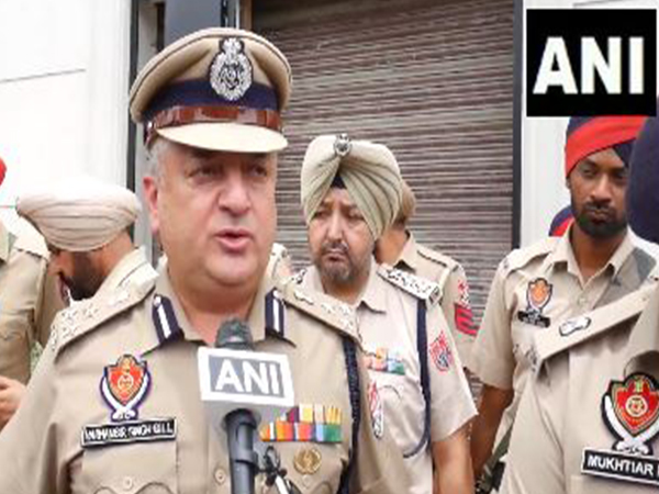 DIG Ferozepur range Harmanbir Singh Gill (Photo/ANI)