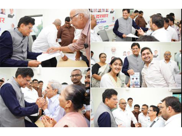 Union Minister Piyush Goyal interacting with people during a public grievance meet (Photo/X: @PiyushGoyal) Union Minister Piyush Goyal interacting with people during a public grievance meet (Photo/X: @PiyushGoyal)