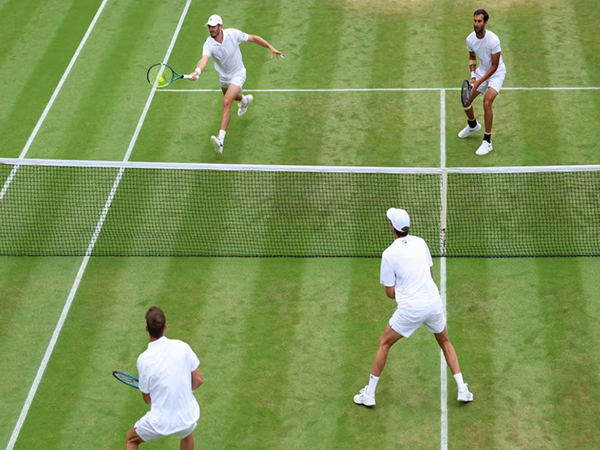 Yuki Bhambri and Robert Galloway in action (Photo: Olympics.com)