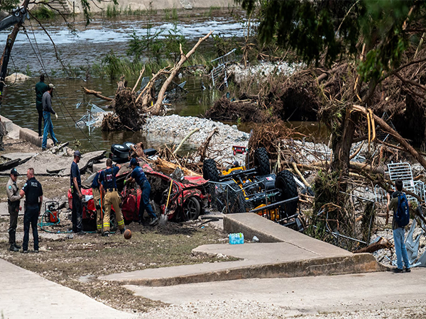 Destruction caused due to floods in Texas. (Photo/Reuters)