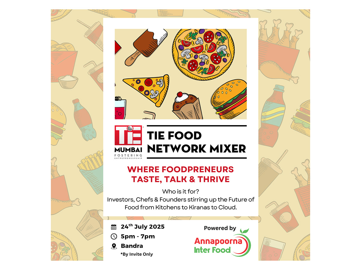 TiE Mumbai to Host another Edition of TiE Food Network - Food Founders Catchup