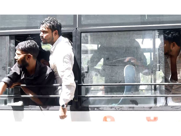 SFI activists detained by Kerala Police (Photo/ANI)