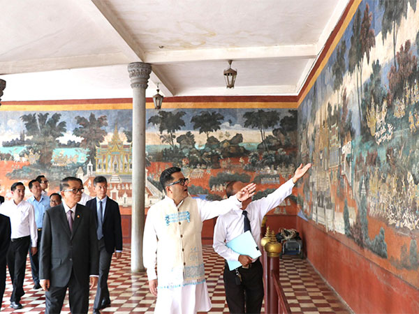 Union Minister of State for External Affairs, Pabitra Margherita at Cambodia (Image: X@PmargheritaBJP)