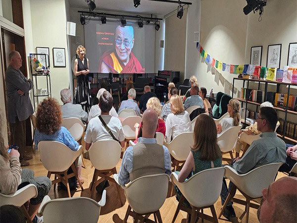 Tibetan diaspora in Poland celebrates Dalai Lama’s 90th birthday with cultural tribute in Warsaw. (Photo/ANI)