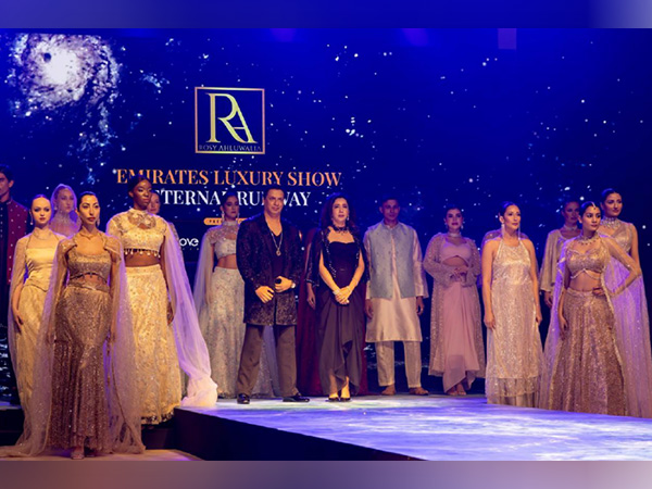 “A moment of glamour and grace as designer Ms. Rosy Ahluwalia confidently walks the ramp with the iconic Madhur Bhandarkar, embodying the spirit of elegance and creativity in fashion.