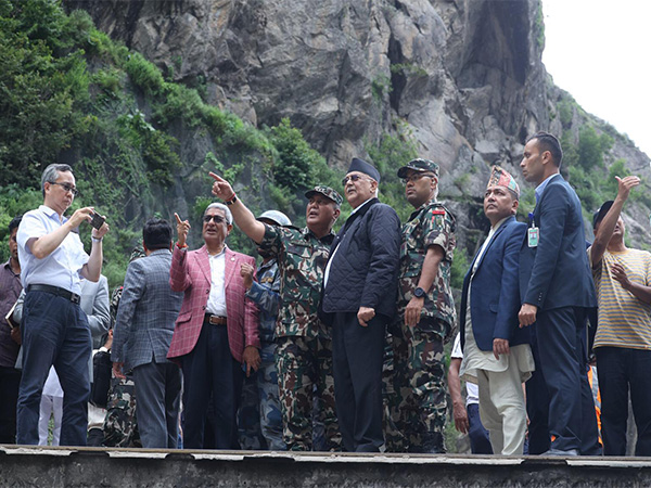 Nepal Prime Minister KP Sharma Oli visits flood-hit Rasuwa district (Image: X/@kpsharmaoli)