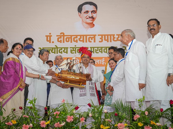 CM Bhajan Lal Sharma during public gathering in Bikaner (Photo: @BhajanlalBjp/X) 