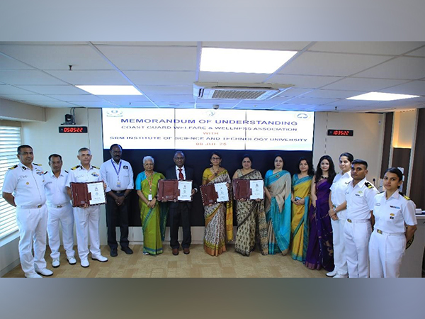 SRMIST Signs MoU with Indian Coast Guard and CGWWA to Support Educational Welfare of Coast Guard Families