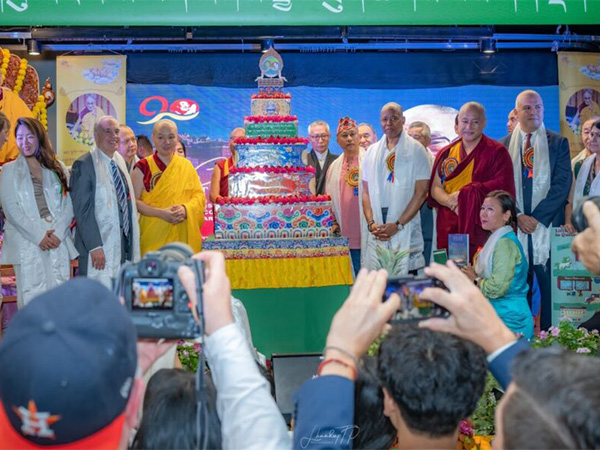Tibetan Associations of New York declare July 6 as ‘14th Dalai Lama Day’ during 90th birthday celebration (Photo/X@CTA_TibetdotNet)