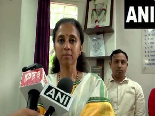 NCP-SCP MP Supriya Sule  (Photo/ANI)