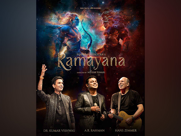 A historic first: Dr. Kumar Vishwas, A.R. Rahman, and Hans Zimmer unite to bring lyrical and sonic depth to Nitesh Tiwari’s Ramayana.