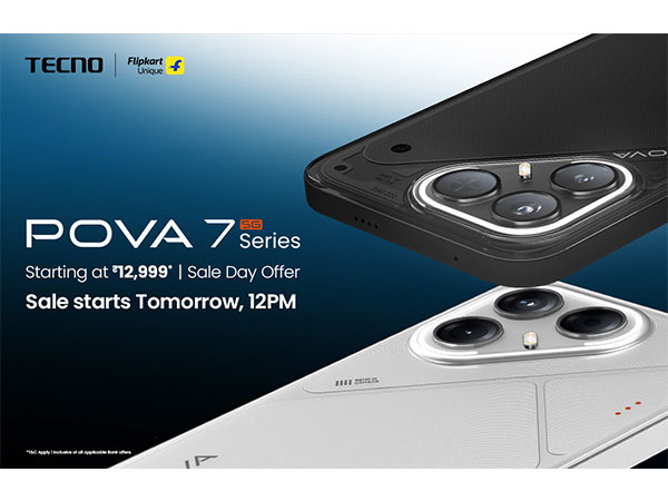 #BetterFasterStronger TECNO POVA 7 Series: Special Sale starts July 10 on Flipkart