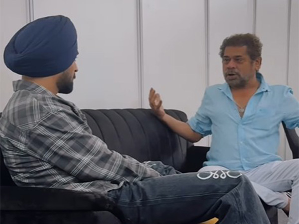 Diljit Dosanjh with Anees Bazmee (Image source: Instagram)