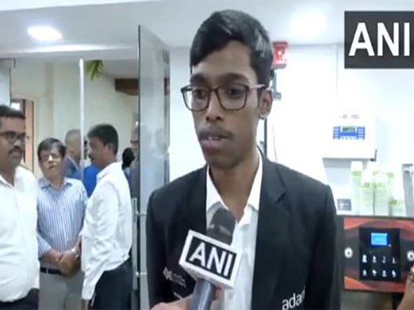 R. Praggnanandhaa. (Photo- ANI) R. Praggnanandhaa. (Photo- ANI)