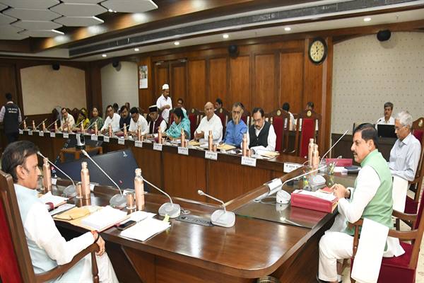MP Cabinet Meeting chaired by CM Mohan Yadav (Photo/DPR)