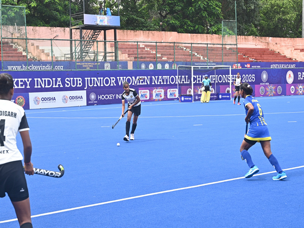 A visual from Uttar Pradesh Hockey's match. (Photo: HI Media)