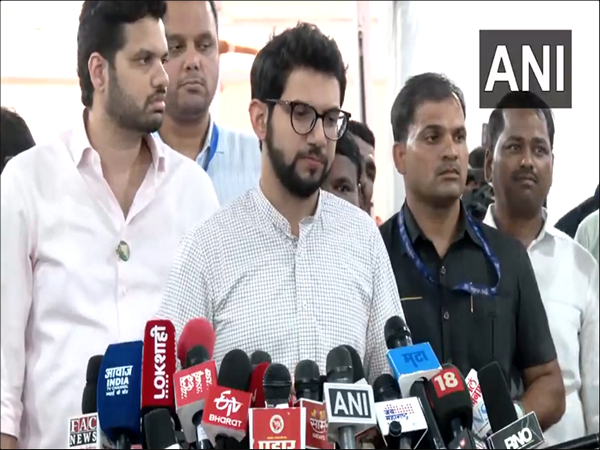 Shiv Sena (UBT) leader Aaditya Thackeray (Photo/ANI)